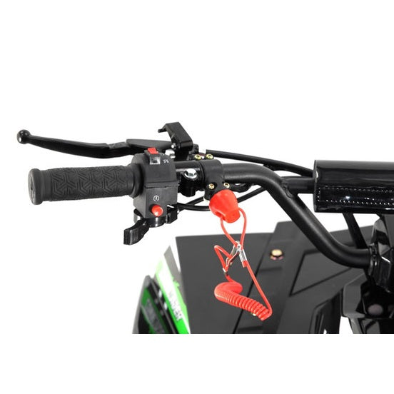 Mini Commander 110cc ATV right handlebar throttle twist grip safety lanyard