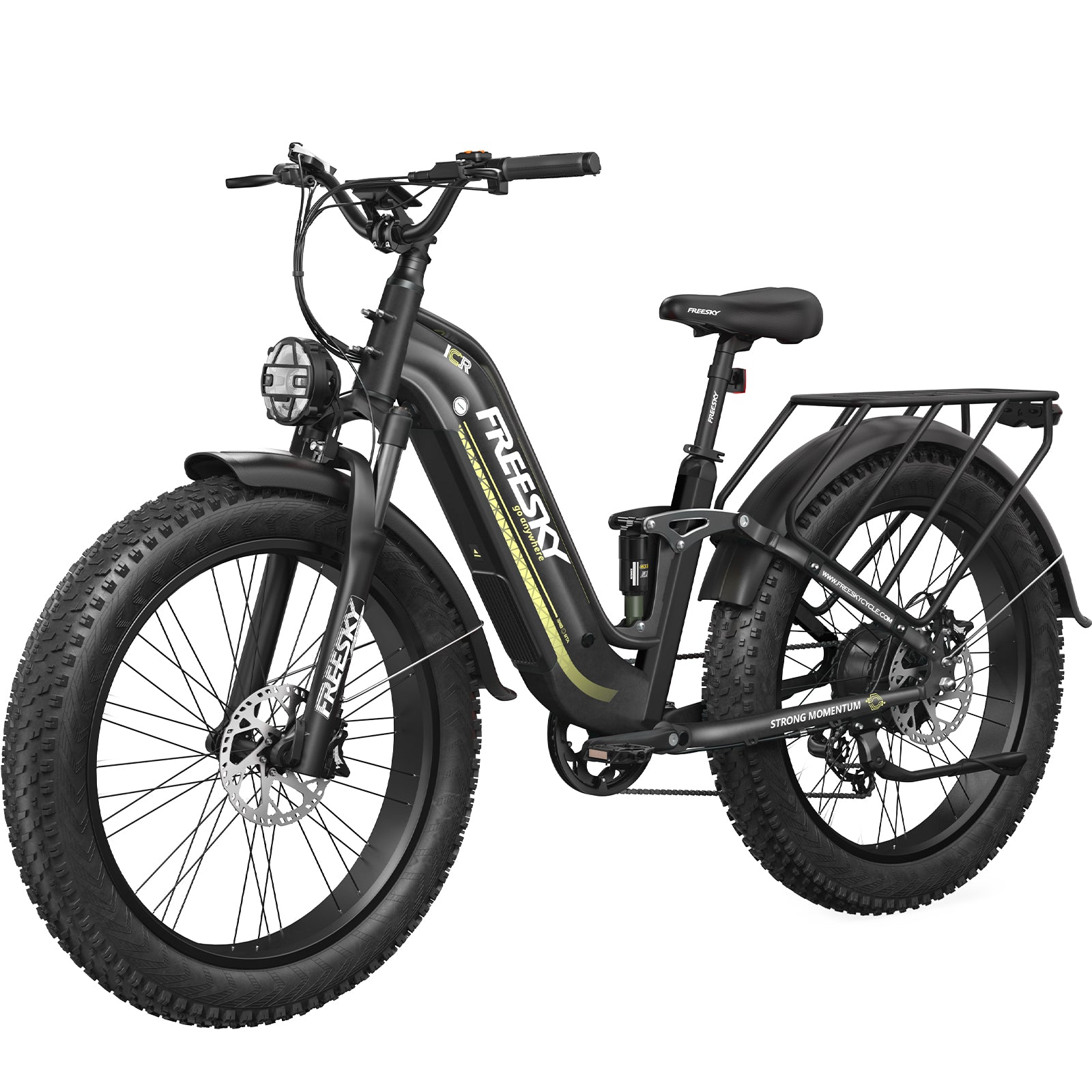 Freesky Wild Cat Ultra 340 Electric Fat Tire Bike|37 MPH