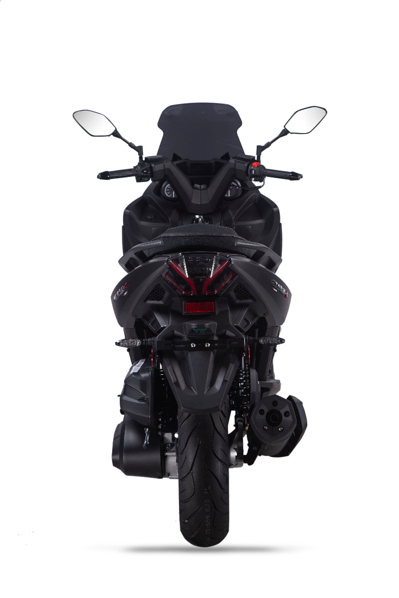 Black 300cc Amigo storm scooter