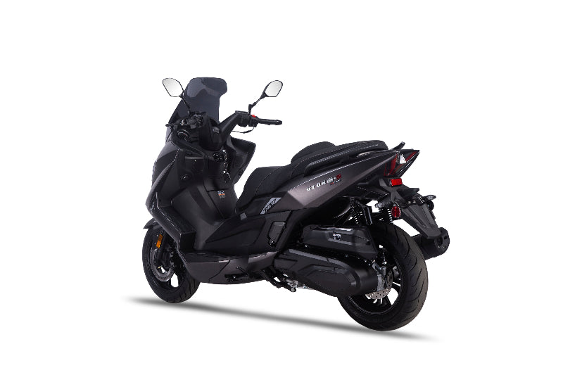 Black Amigo storm EFI 300cc scooter for sale at discount price at turbopowersports.com 