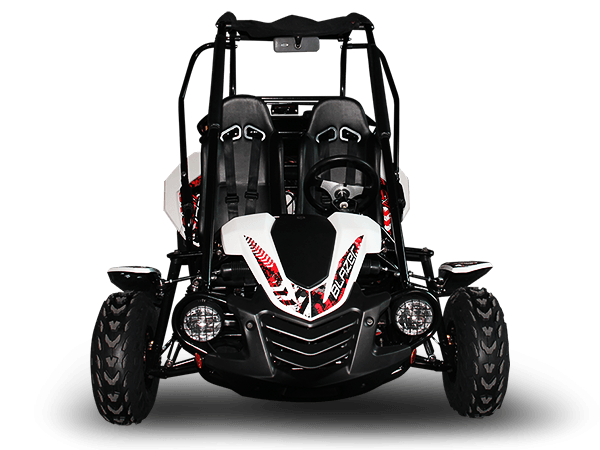 Trailmaster ULTRA BLAZER 200 Go Kart High Back seats, Live Rear Axle, Double A-Arms, Coil Over Shocks