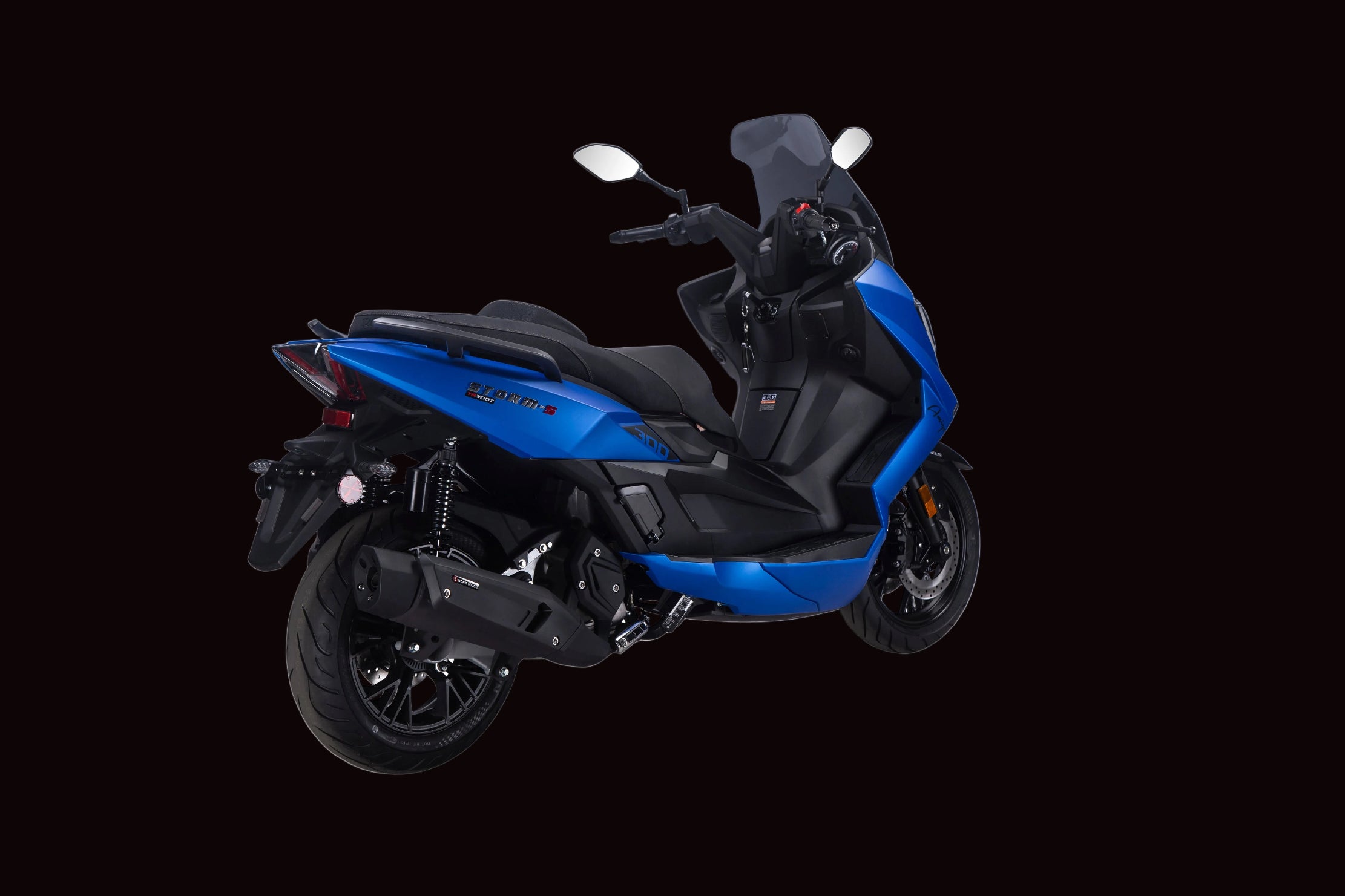 Blue 300cc amigo storm scooter 