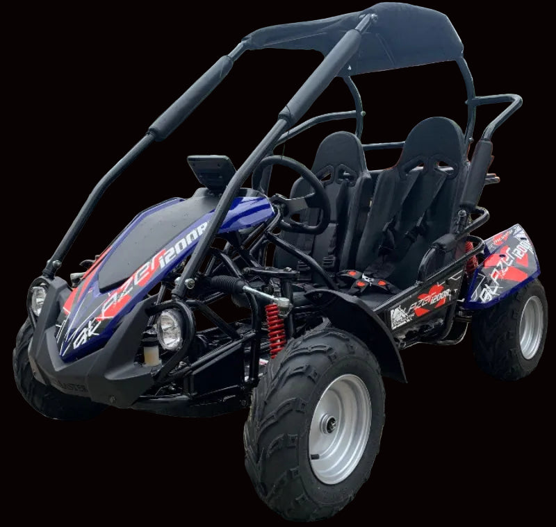 Trailmaster Blazer i200R, All Electric, 48 Volt max, Lithium Battery Pack , Up to 36 Mile range, 3 forward speeds - TurboPowersports.com