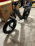 20" ELECTRIC BIKE FAT TIRE FOLDING MINI CRUISER
