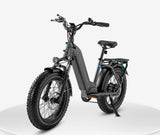 20" ELECTRIC BIKE FAT TIRE FOLDING MINI CRUISER