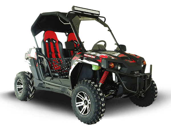 Vehículo utilitario deportivo utilitario TrailMaster Challenger 300EX de dos ruedas | EFI