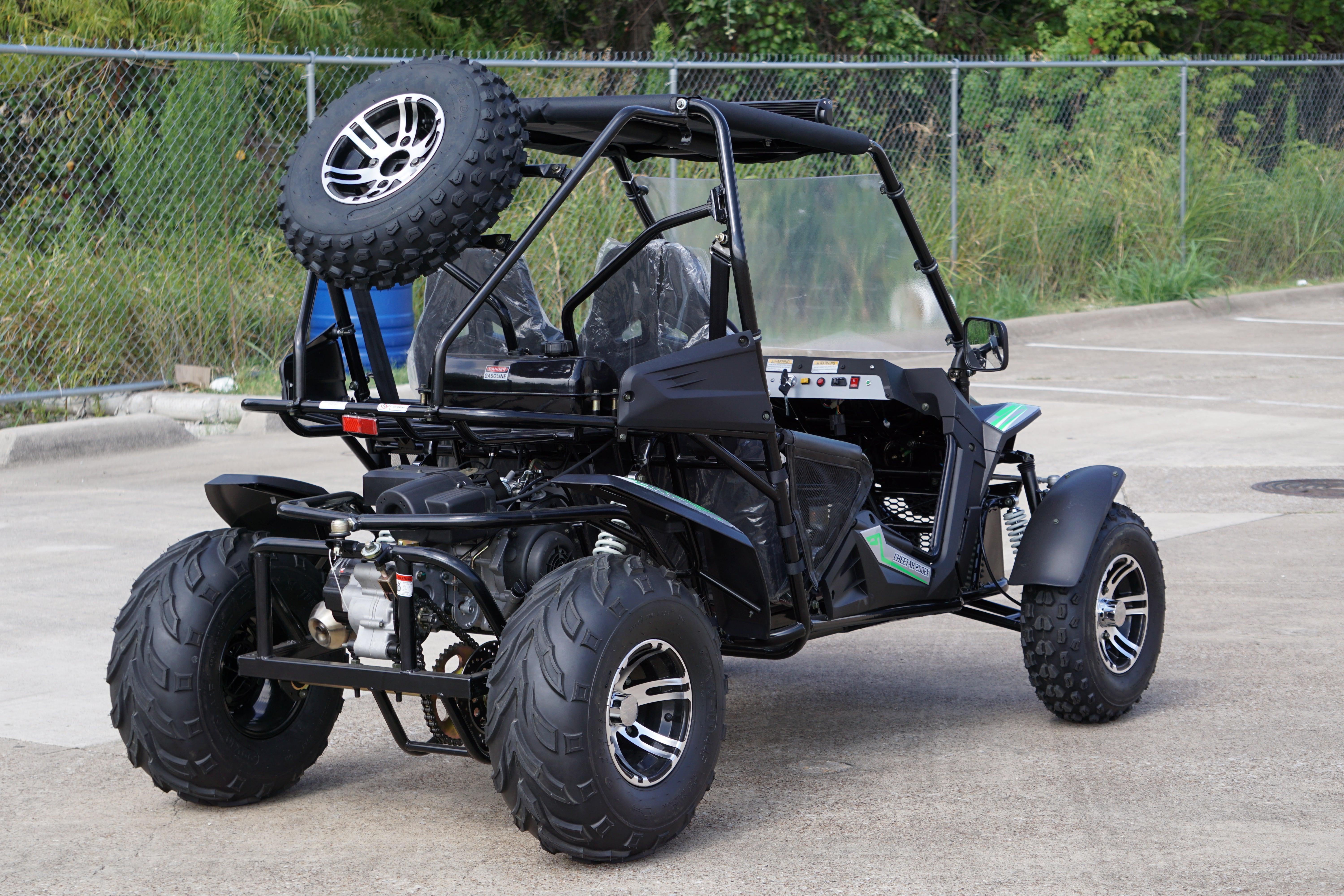 Trailmaster Cheetah 200X Off Road UTV / Go Kart / Full size Youth and Adults, Upgraded Suspension