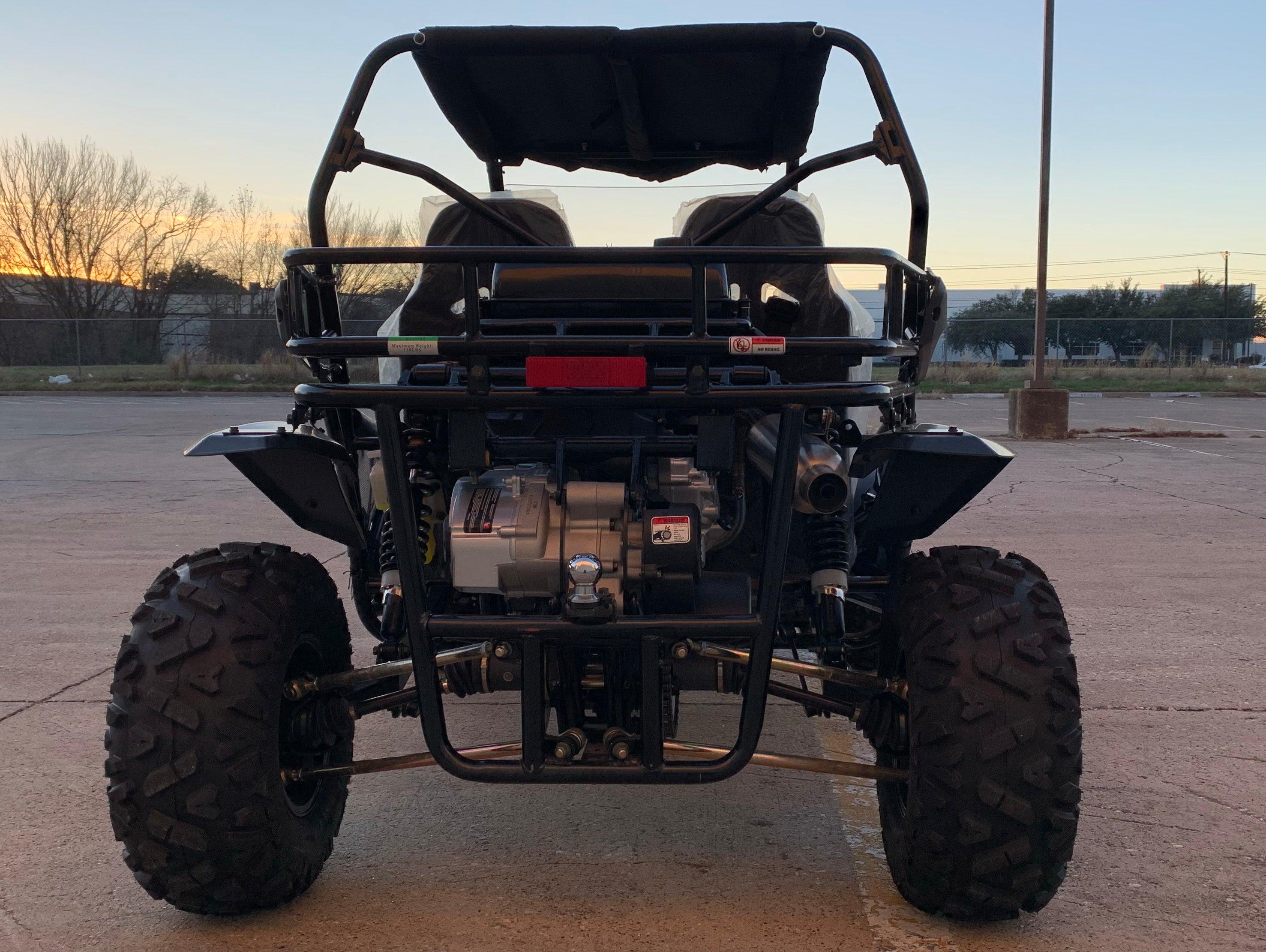 Trailmaster Cheetah 300EX Off Road UTV/Go kart | Fuel Injected Deluxe Adult Version, Center pivot rear end, water cooled motor