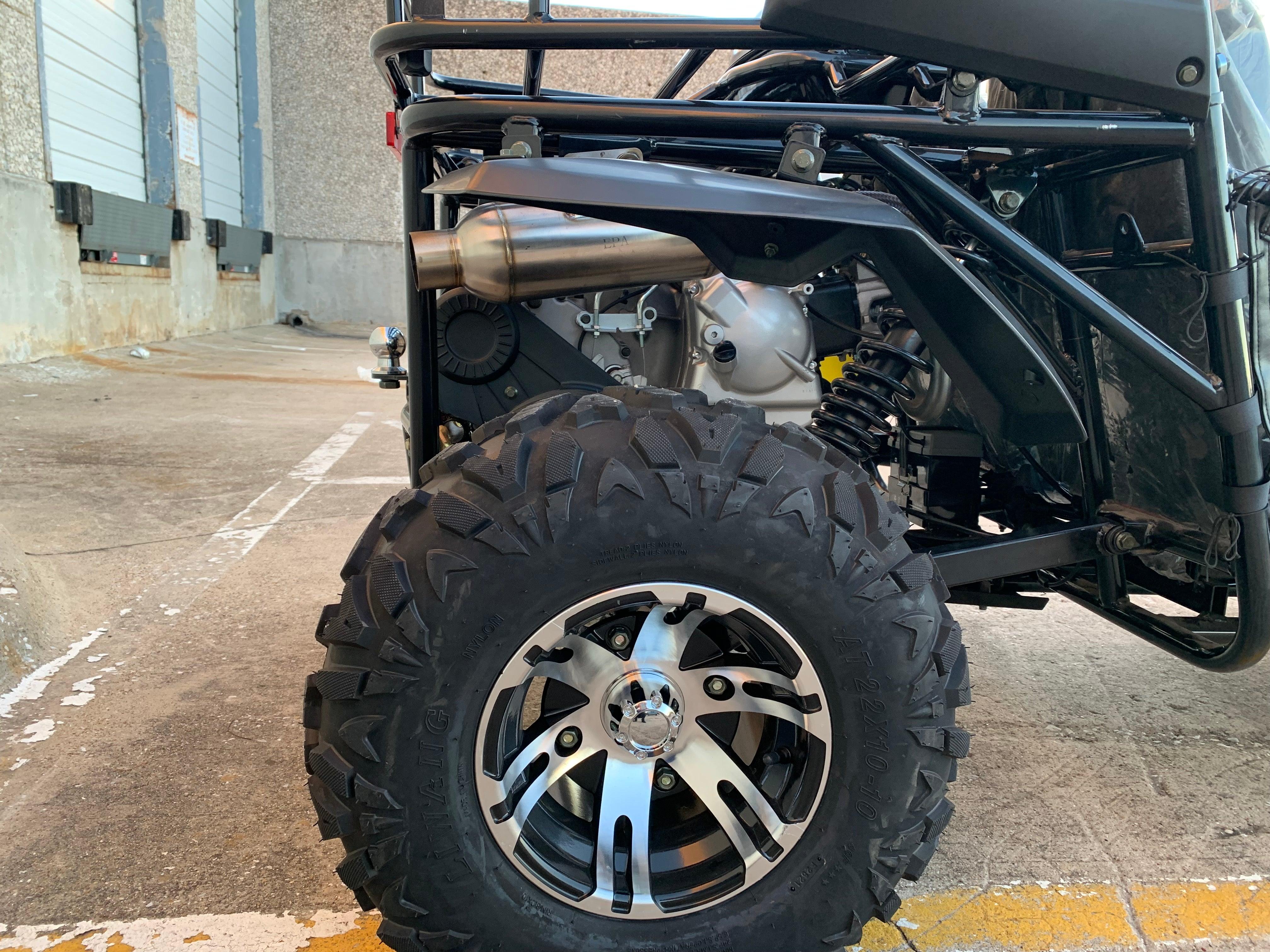 Trailmaster Cheetah 300EX Off Road UTV/Go kart | Fuel Injected Deluxe Adult Version, Center pivot rear end, water cooled motor