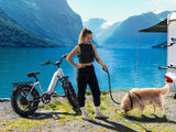 20" ELECTRIC BIKE FAT TIRE FOLDING MINI CRUISER