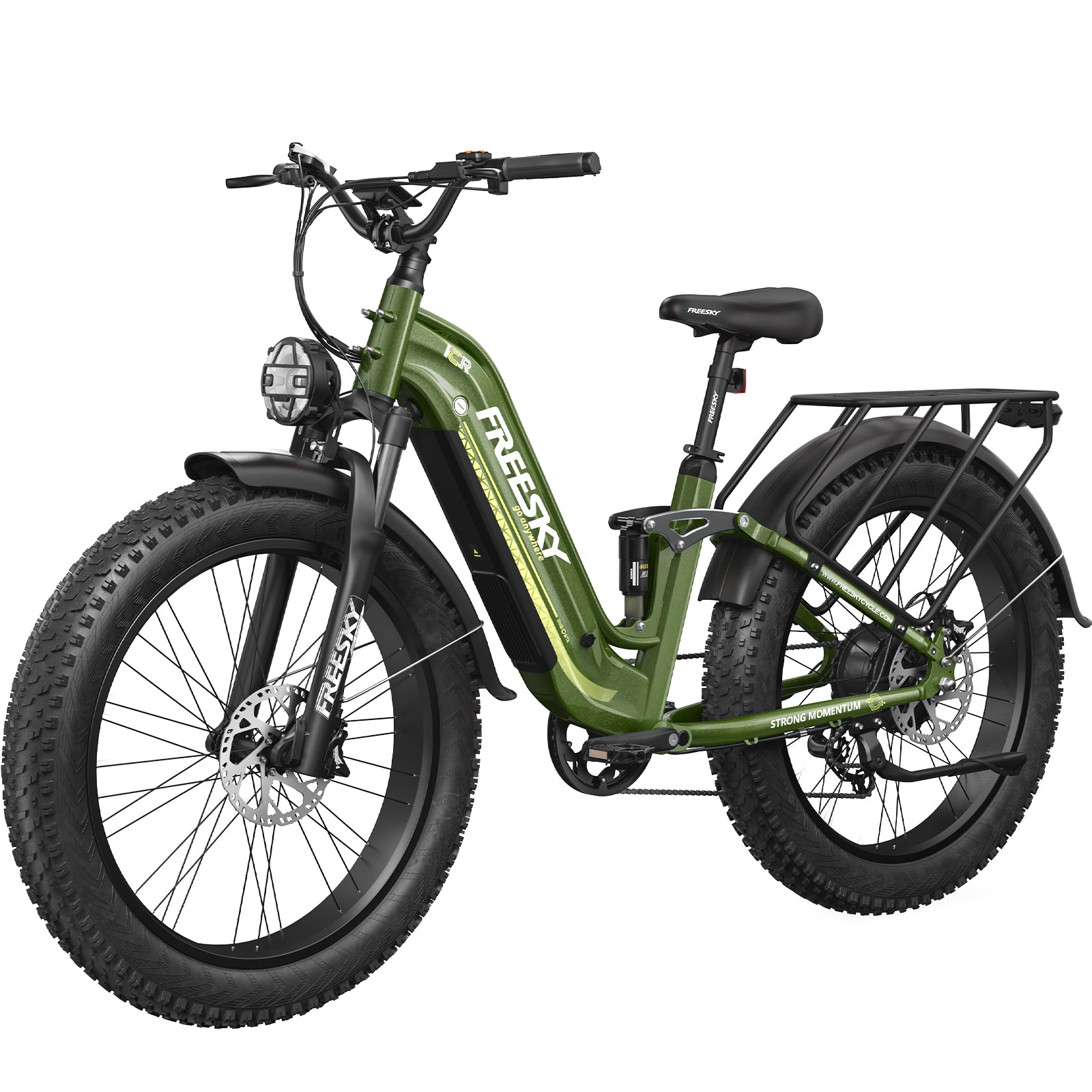 Freesky Wild Cat Ultra 340 Electric Fat Tire Bike|37 MPH