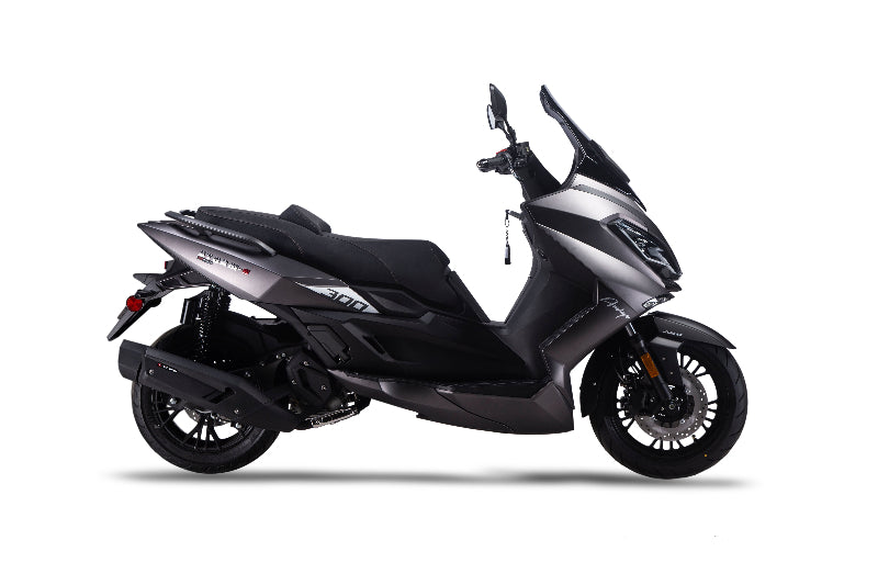 Grey 300cc Amigo storm scooter scooter for sale at trubopowersports.com
