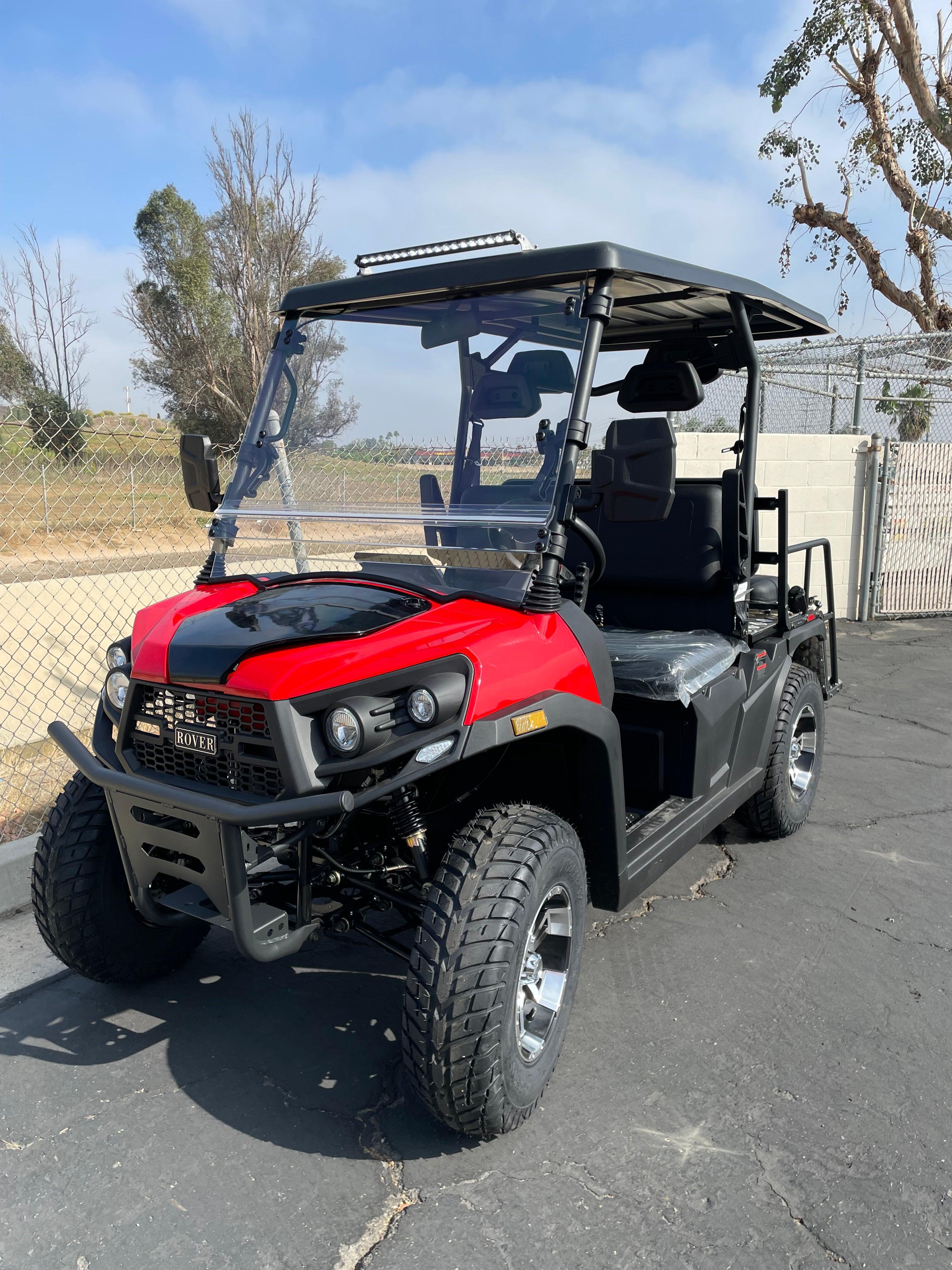 ROVER (LITHIUM BATTERY) E 4X2 UTV GOLF CART - TurboPowersports.com