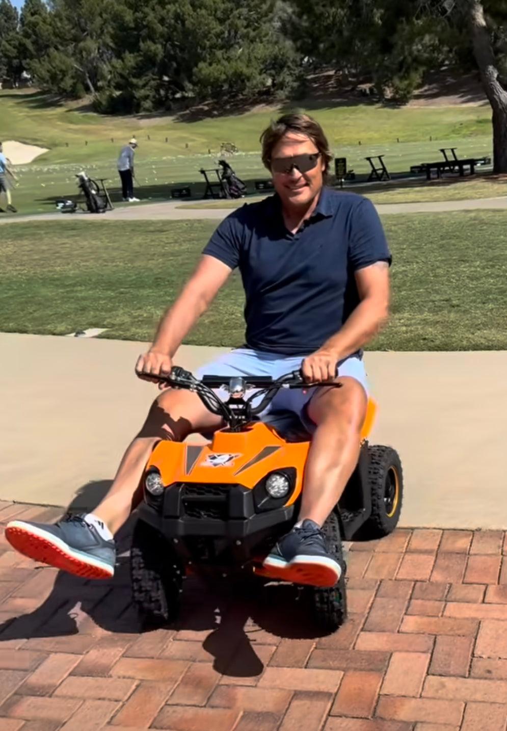 Anaheim Ducks Limited Edition 800W E ATV 72HR SALE - TurboPowersports.com