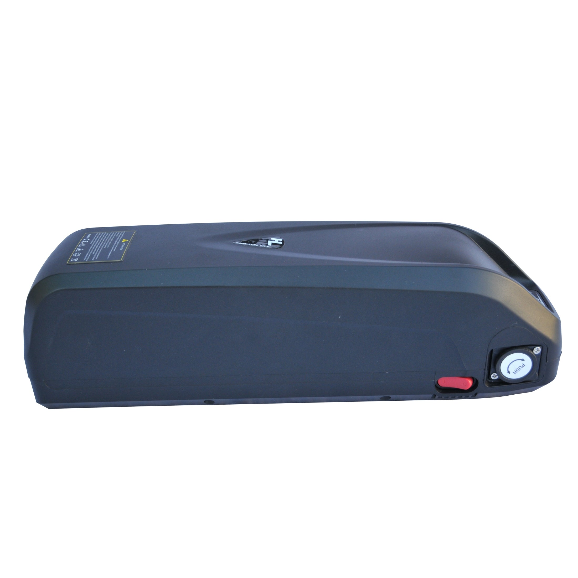 Black rectangular Samsung battery pack with mode dial and power button