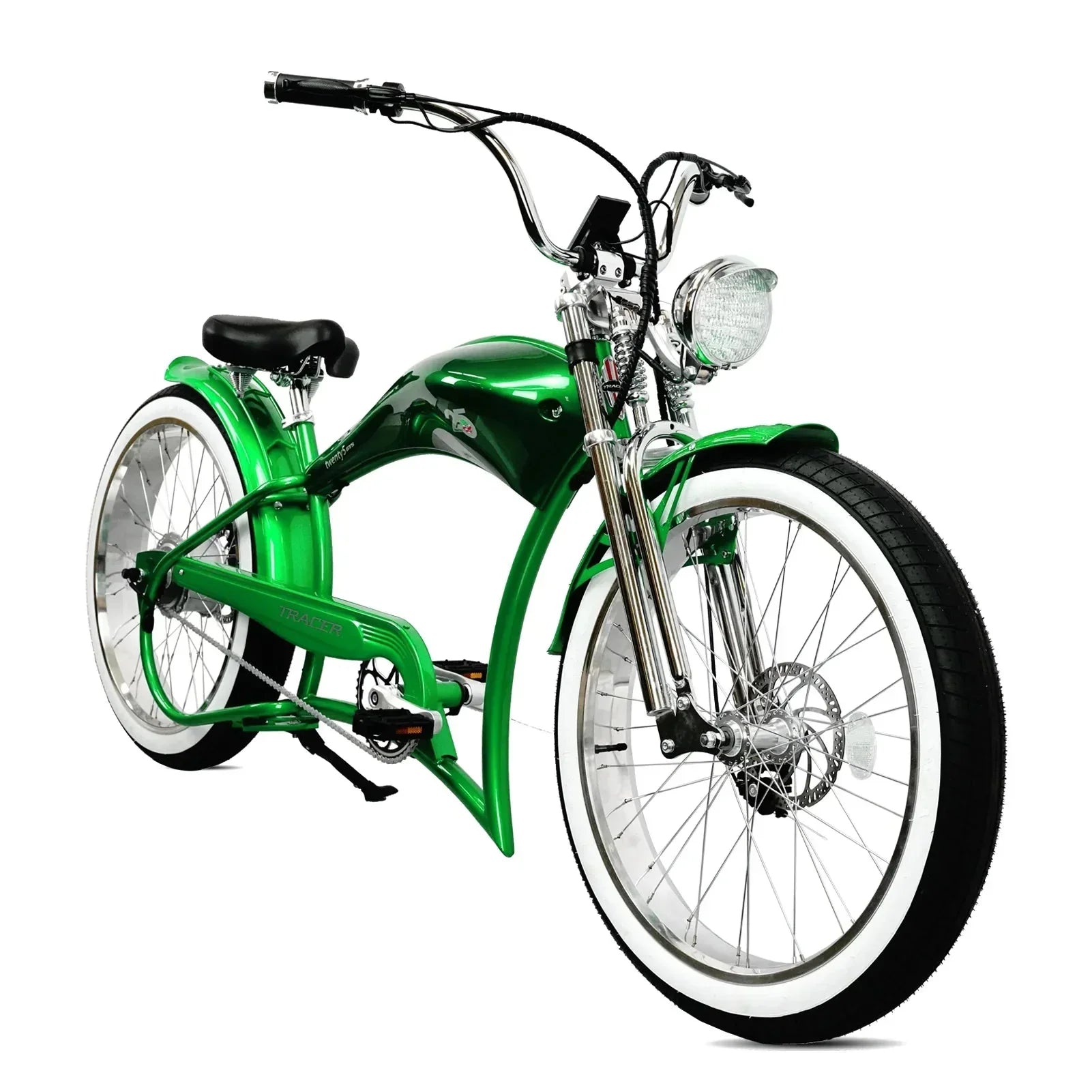 Tracer Twenty5 500W Chopper Cruiser E-Bike (GT, DS & GTS)