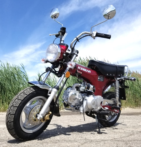 125cc Champion Motorcycle Moped Scooter Compare To CT70 4 Speed Semi-Auto - PBZ125-2