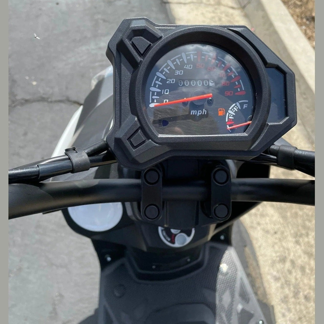 Ranger 150cc scooter instrument cluster speedometer and fuel gauge