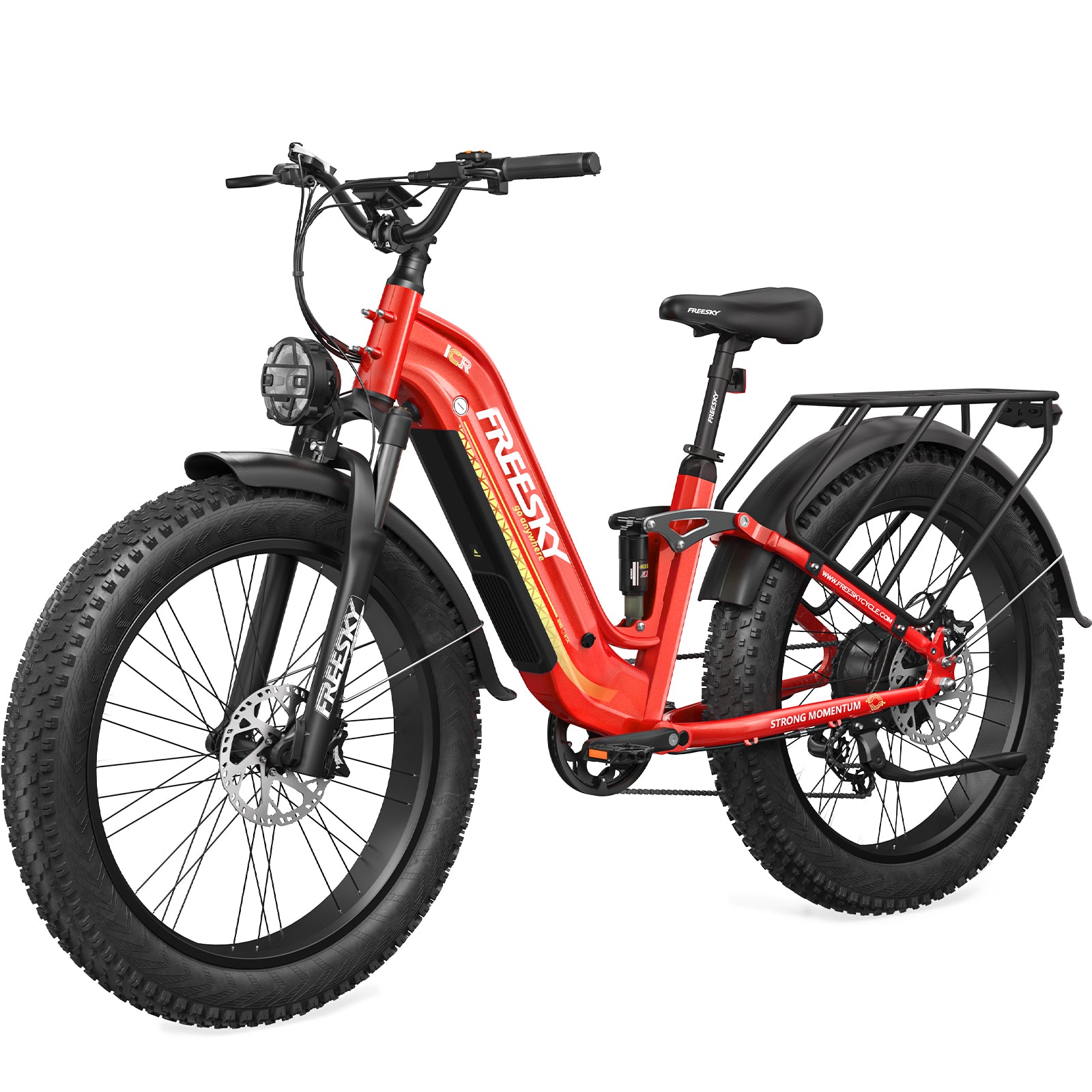 Freesky Wild Cat Ultra 340 Electric Fat Tire Bike|37 MPH