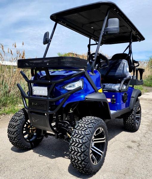 48V Electric Golf Cart 4 Seater Lifted Renegade+ Edition Utility Golf UTV King To Coleman Kandi 4p - - TurboPowersports.com