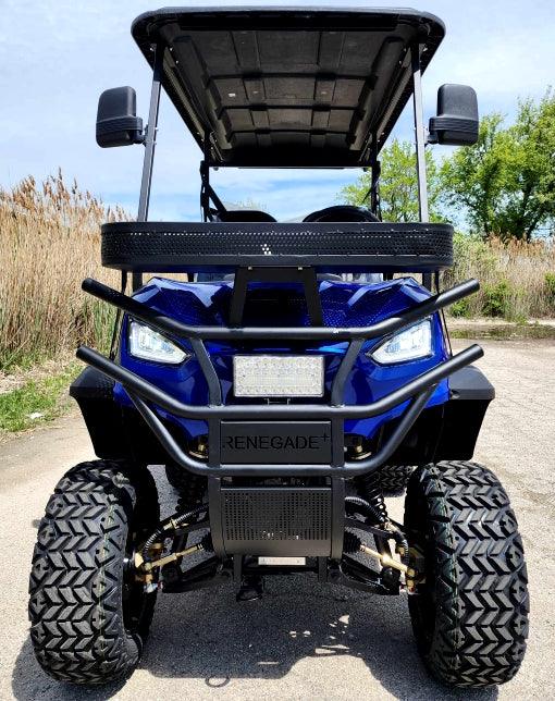 48V Electric Golf Cart 4 Seater Lifted Renegade+ Edition Utility Golf UTV King To Coleman Kandi 4p - - TurboPowersports.com