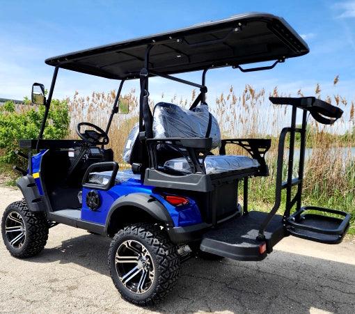48V Electric Golf Cart 4 Seater Lifted Renegade+ Edition Utility Golf UTV King To Coleman Kandi 4p - - TurboPowersports.com
