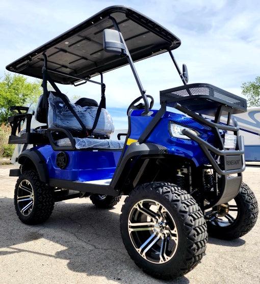 48V Electric Golf Cart 4 Seater Lifted Renegade+ Edition Utility Golf UTV King To Coleman Kandi 4p - - TurboPowersports.com