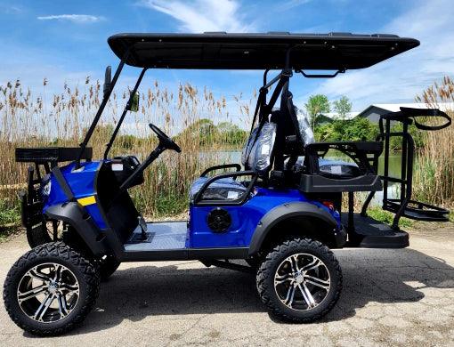 48V Electric Golf Cart 4 Seater Lifted Renegade+ Edition Utility Golf UTV King To Coleman Kandi 4p - - TurboPowersports.com