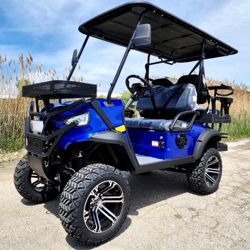 48V Electric Golf Cart 4 Seater Lifted Renegade+ Edition Utility Golf UTV King To Coleman Kandi 4p - - TurboPowersports.com