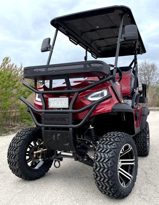 48V Electric Golf Cart 4 Seater Lifted Renegade+ Edition Utility Golf UTV King To Coleman Kandi 4p - - TurboPowersports.com