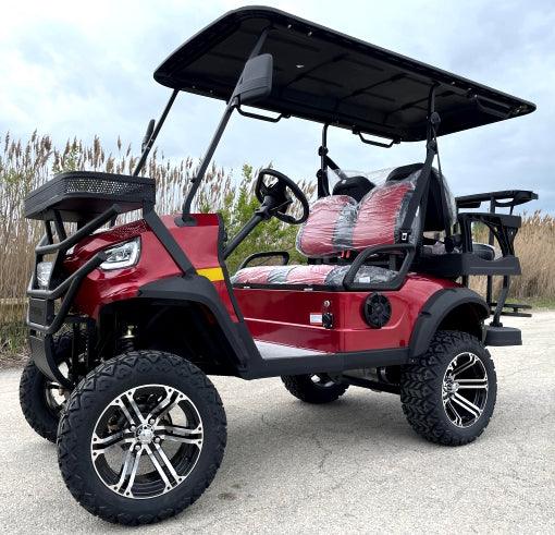 48V Electric Golf Cart 4 Seater Lifted Renegade+ Edition Utility Golf UTV King To Coleman Kandi 4p - - TurboPowersports.com