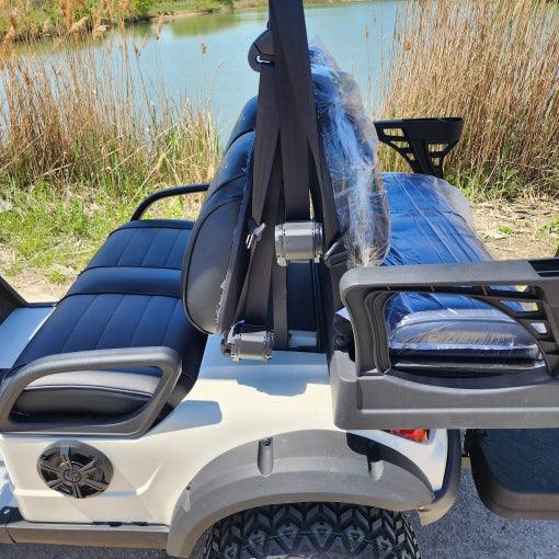 48V Electric Golf Cart 4 Seater Lifted Renegade+ Edition Utility Golf Cart seats.TurboPowersports.com