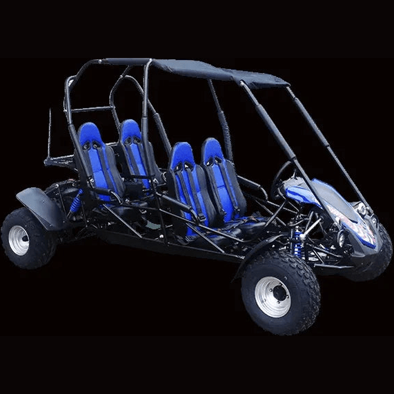TrailMaster Blazer 4-200X Off Road Adult Buggy Go kart four seater. Hi ...