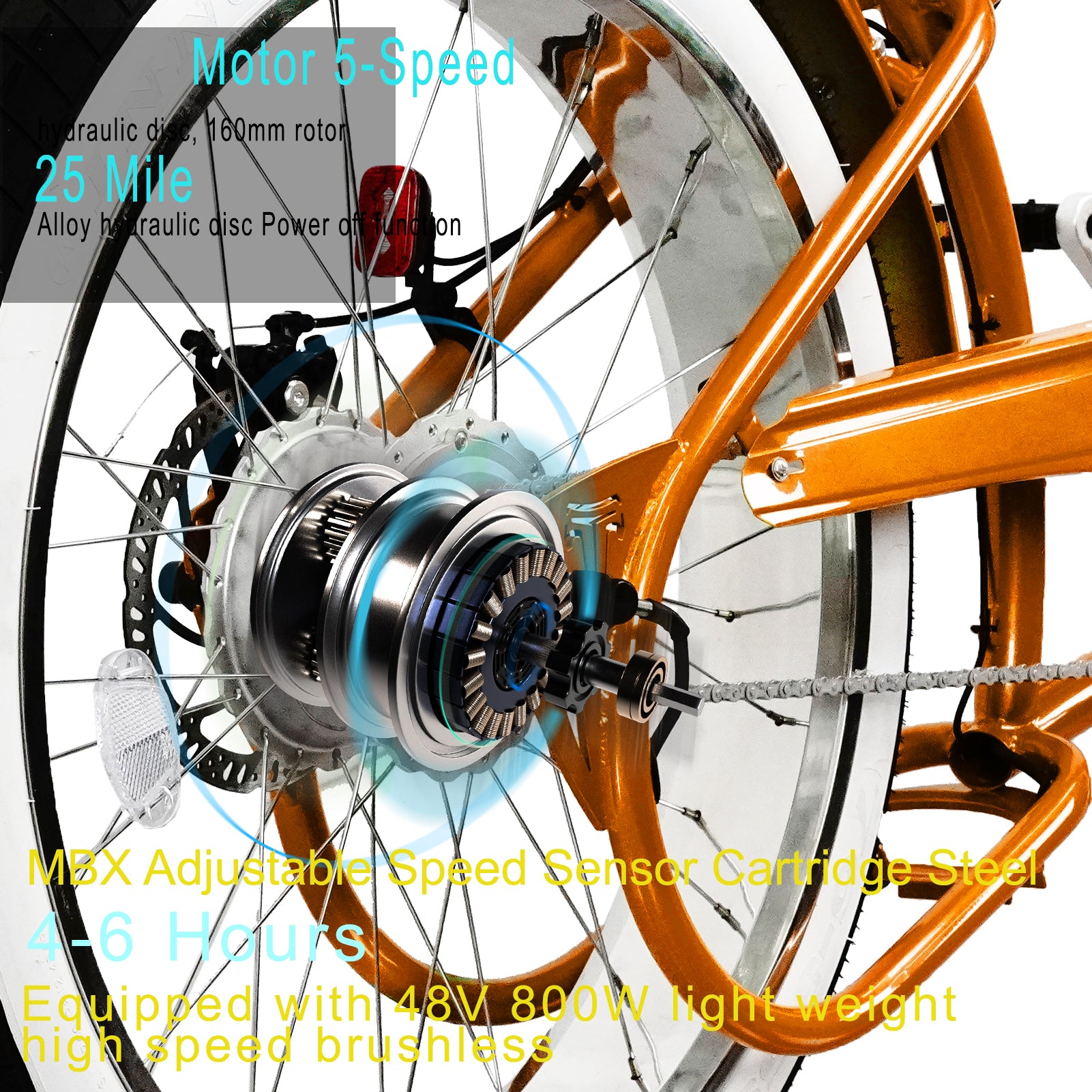Micargi Twenty5 GS 500 Watt E Bycycle