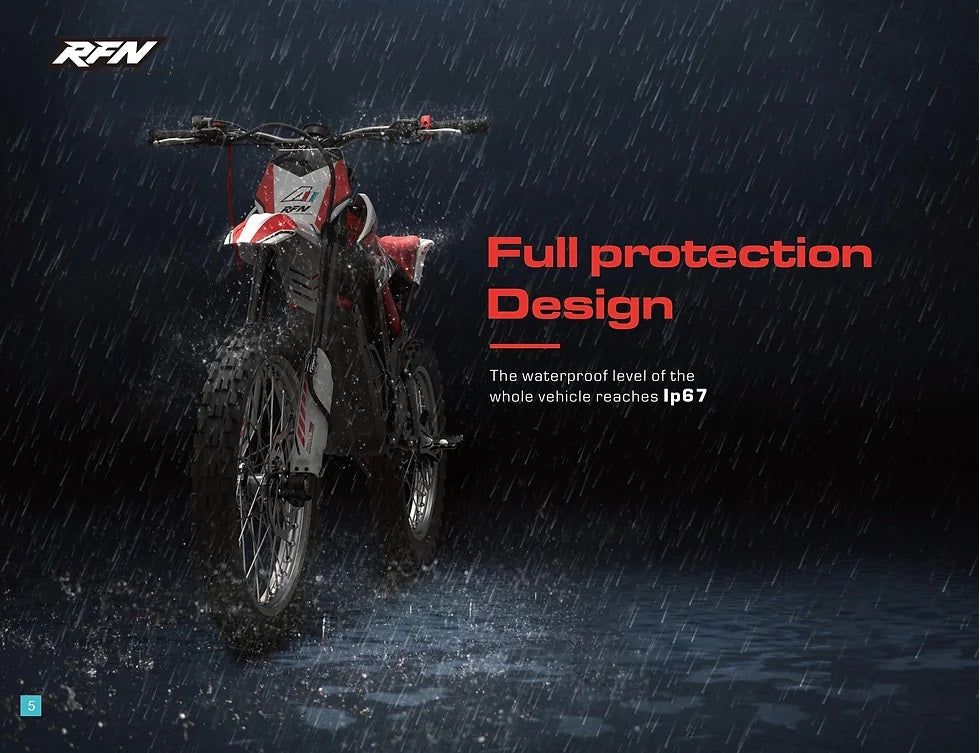 ARES RALLY PRO DLX Electric Dirt Bike