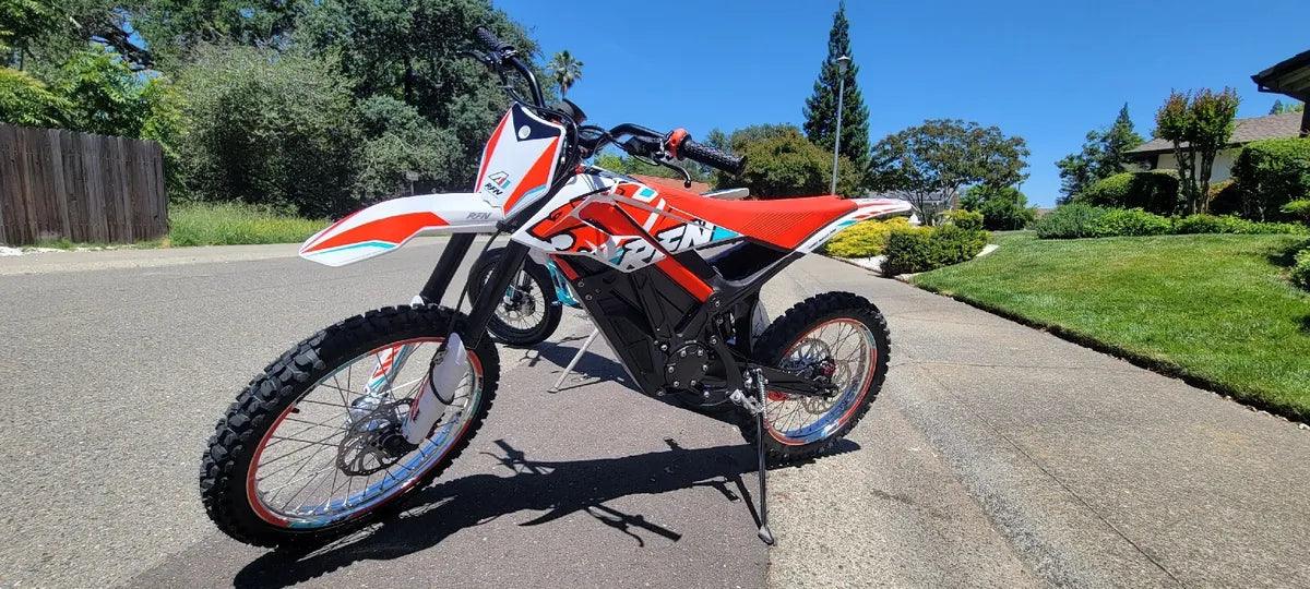 APOLLO RFN Electric Dirt Bikes 74v 12.5Kw