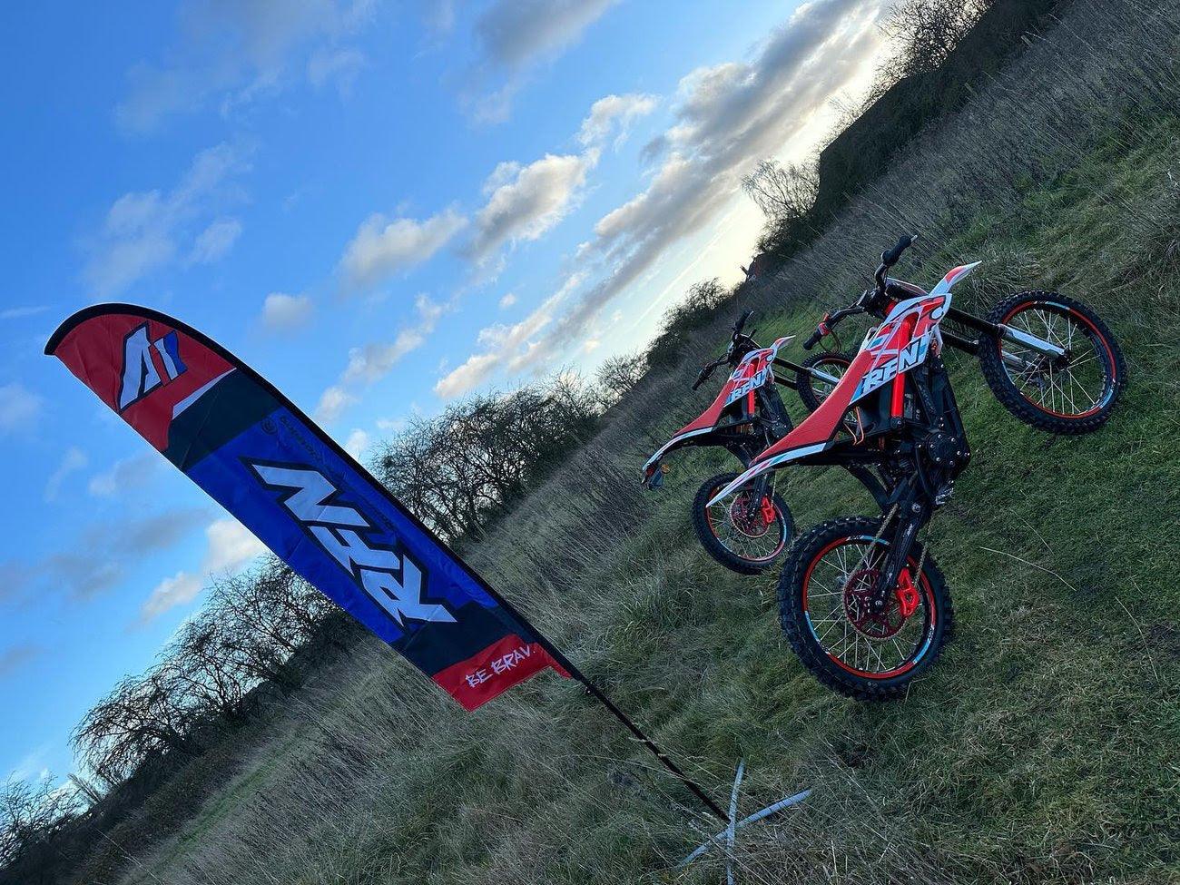 APOLLO RFN Electric Dirt Bikes 74v 12.5Kw