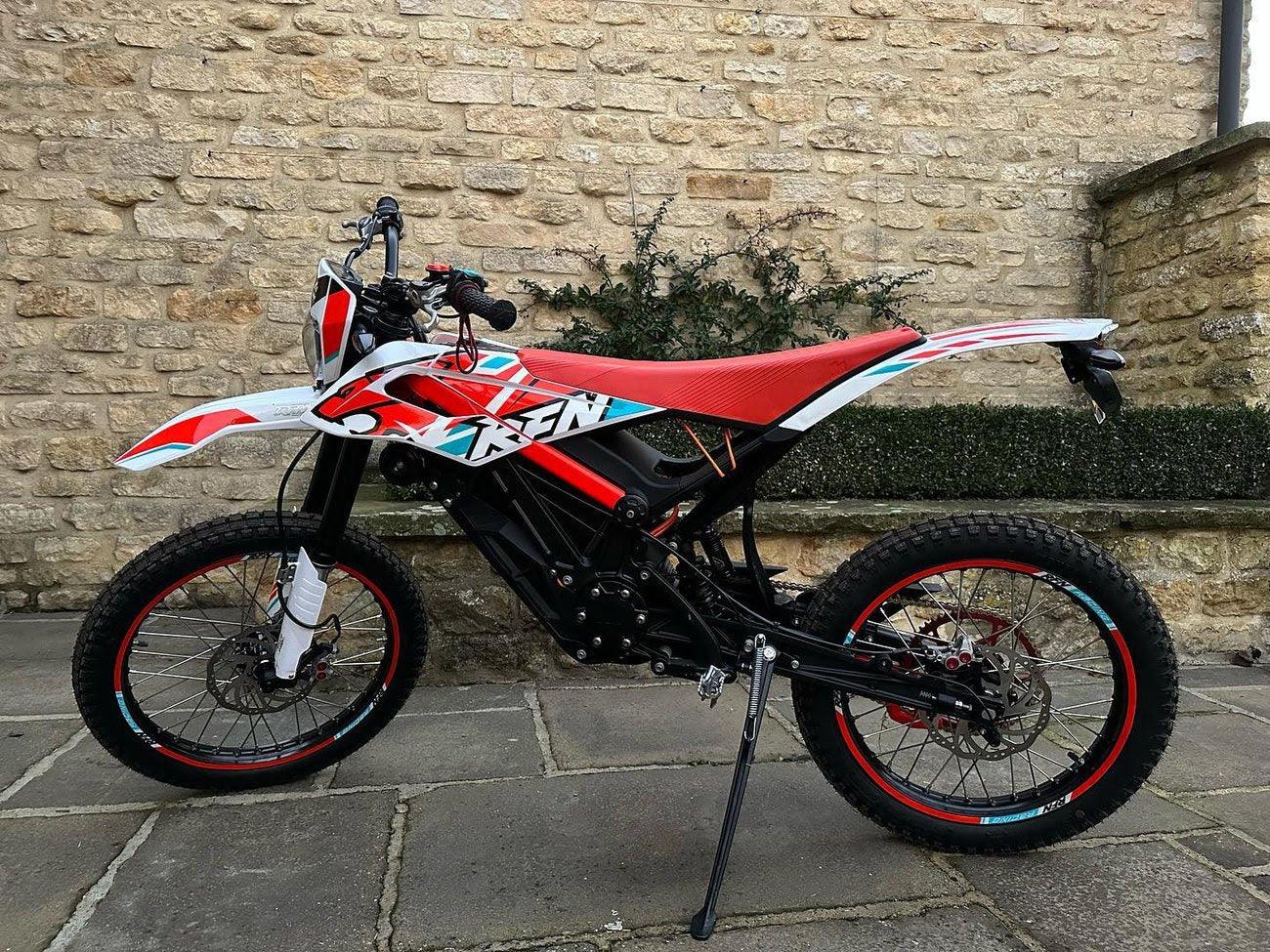 APOLLO RFN Electric Dirt Bikes 74v 12.5Kw