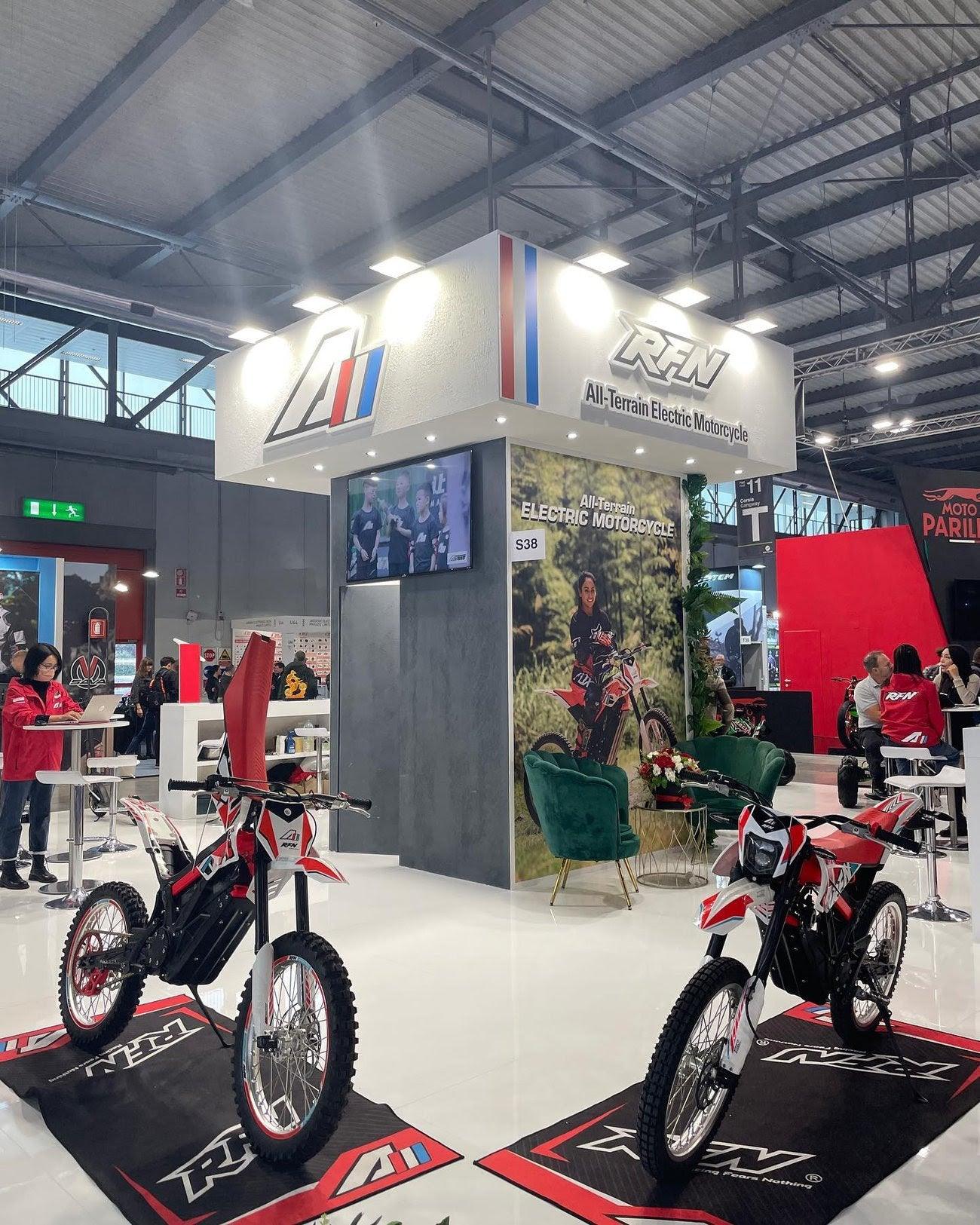 APOLLO RFN Electric Dirt Bikes 74v 12.5Kw