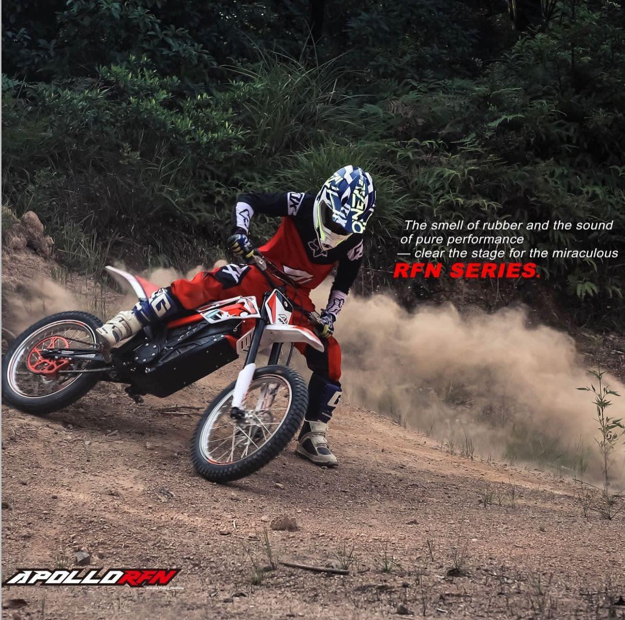 APOLLO RFN Electric Dirt Bikes 74v 12.5Kw