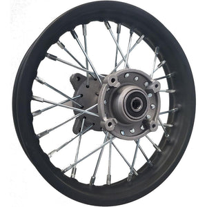 XTR K1 10" Front Wheel Rim 1.40-10 with 12mm Bearing Assembly for Dirt Pit Bike