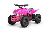 GO-BOWEN TITAN 350W 24V KIDS MINI QUAD XW-EA23 ATV PINK