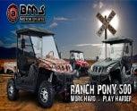 BMS RANCH PONY 500 EFI 4X4 UTILITY VEHICLE