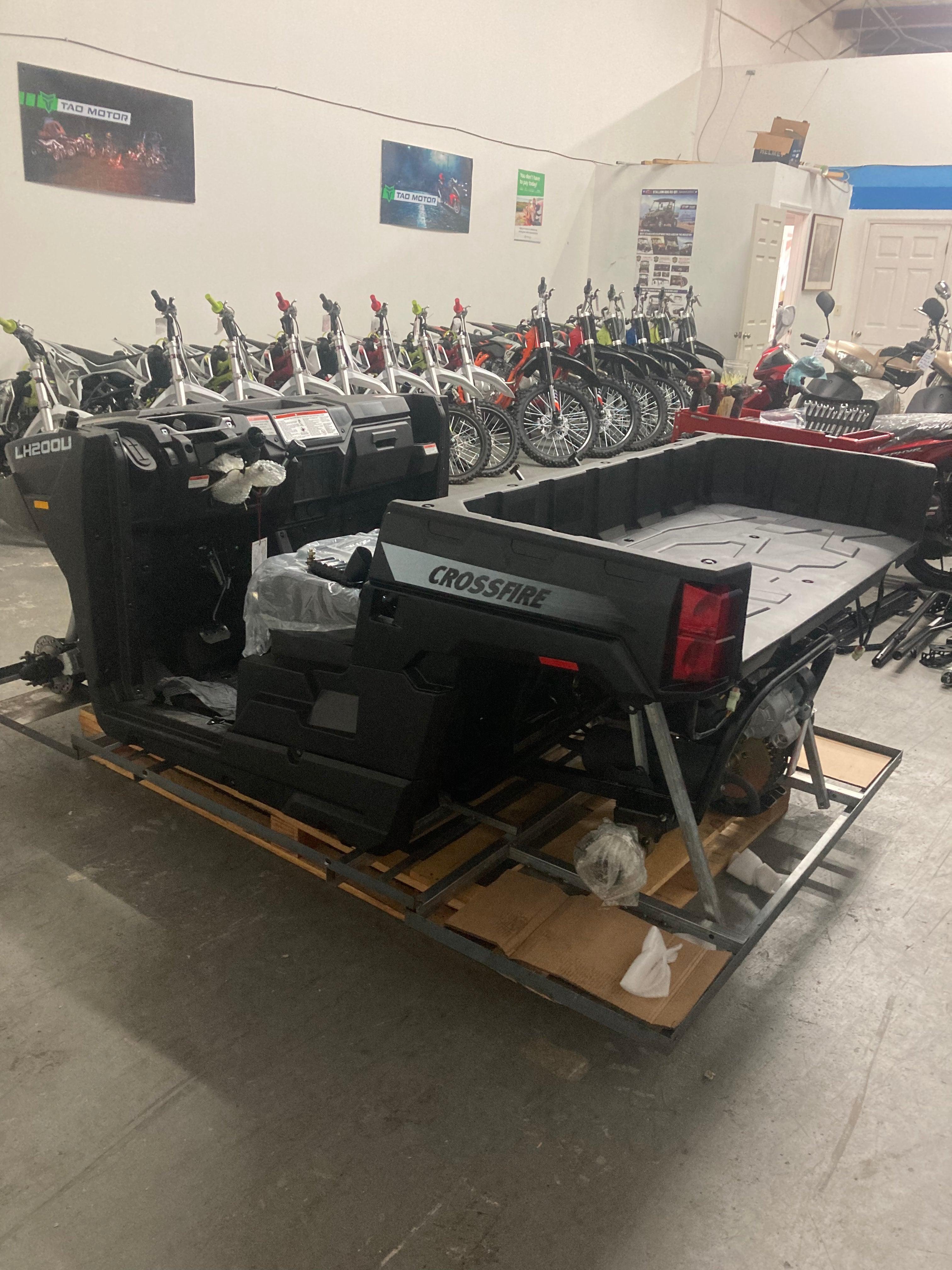 CROSSFIRE 200cc EFI 4X2 UTV GAS GOLF CART