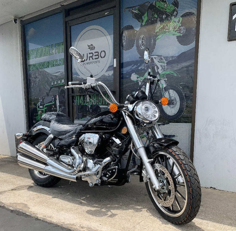 Black American lifan-250cc lycan motorcycle for sale at         
TurboPowersports.com