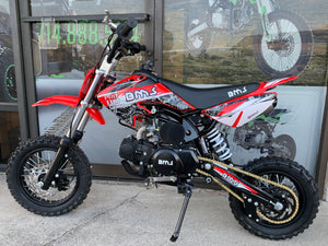 BMS PRO 110cc 4 SPEED SEMI-AUTO DIRT BIKE