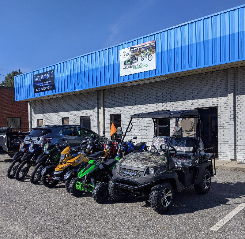 HJS BIGHORN 200 GVXL 4X2 HIGH/LOW SPECIAL EDITION UTV GOLF CART - TurboPowersports.com