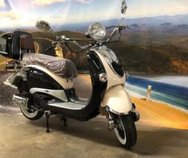 HERITAGE 150 - 2 TONE AUTOMATIC SCOOTER - TurboPowersports.com