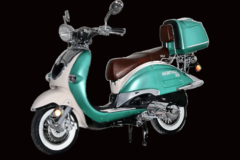 HERITAGE 150 - 2 TONE AUTOMATIC SCOOTER - TurboPowersports.com