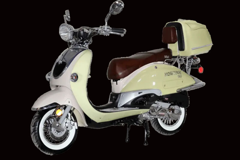 HERITAGE 150 - 2 TONE AUTOMATIC SCOOTER - TurboPowersports.com